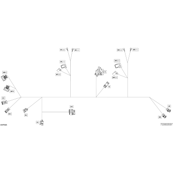 08- Electric - Console Wiring Harness - 710010557