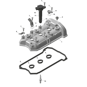01- ROTAX - Valve Cover