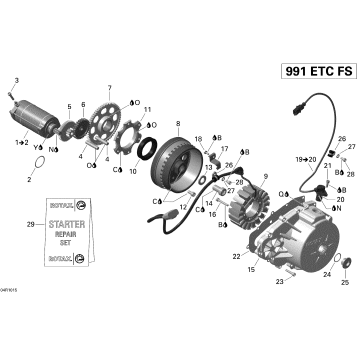 03- Magneto And Electric Starter