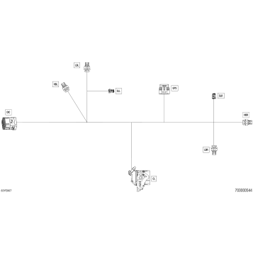 08- Electric - Console Wiring Harness - 710009015
