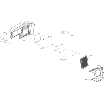 02- Air Intake - CVT - Air Filter / Air Box