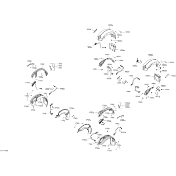 09- Body And Accessories - Front Fender - All Models