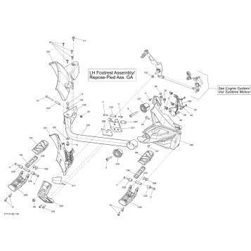 09- Body And Accessories LH Footrest_31Y1512b