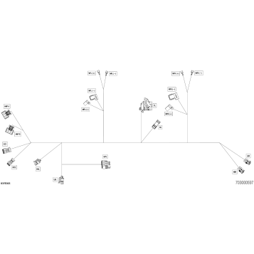 08- Electric - Console Wiring Harness - 710010557