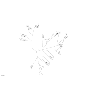 10- Electrical Harness Console 710006486 - Canada/USA