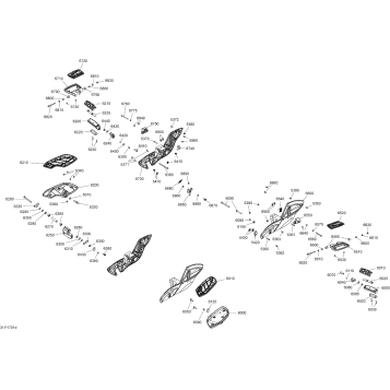 09- Body And Accessories - Footrest - All Models