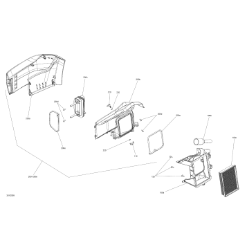 02- Air Intake CVT - Air Filter - Air Box