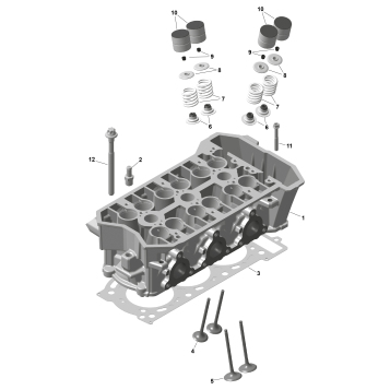01- ROTAX - Cylinder Head