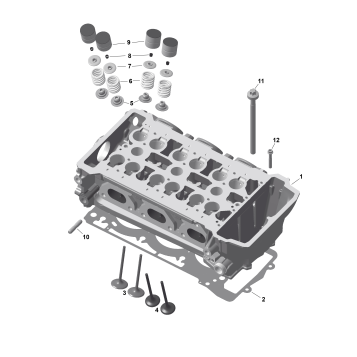 01- ROTAX - Cylinder Head