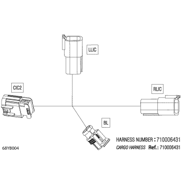 08- Electric - Cargo Harness - 710006431