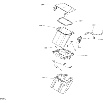 09- Body And Accessories Console, Glove Box