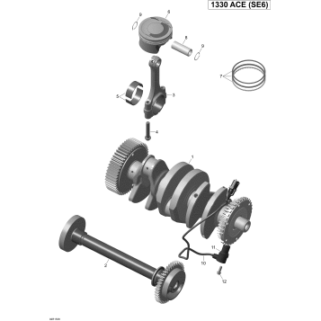 01- Crankshaft, Pistons And Balance Shaft _02R1538