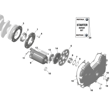 01- ROTAX - E-Starter