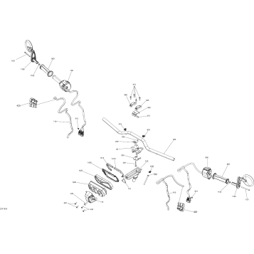 07- Steering - Handlebar / Cluster Support