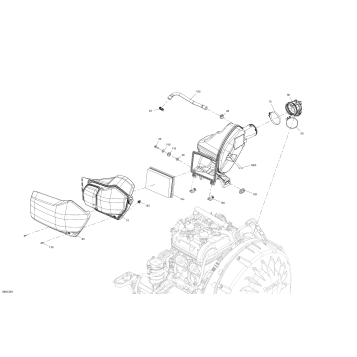 02- Engine - LH Air Intake