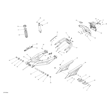 08- Suspension, Rear - Except Package T-LTD