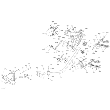 09- Body And Accessories LH Footrest