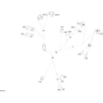 10- Electrical Harness - Console Canada USA