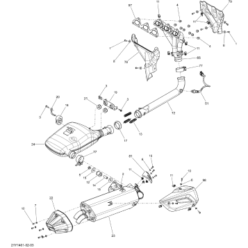 01- Exhaust System _21Y1402