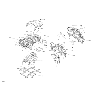 07- Body - Cargo Structure And Rear Fenders - North America - Europe - Australia