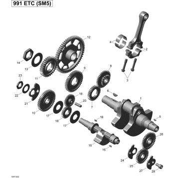 01- Crankshaft _02R1532