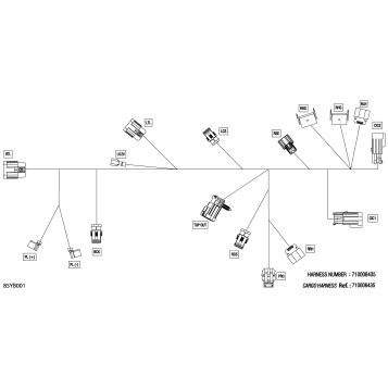 08- Electric - Rear Box Wiring Harness - 710008435