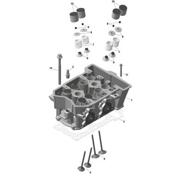 01- ROTAX - Cylinder Head