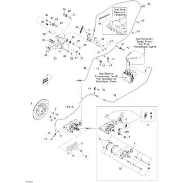 06- Hydraulic Brake, Rear SE5 Electronic