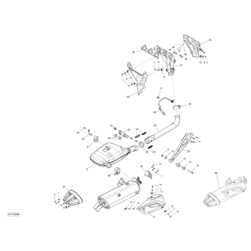 01- Exhaust System - Package Standard-S-Special - Australia