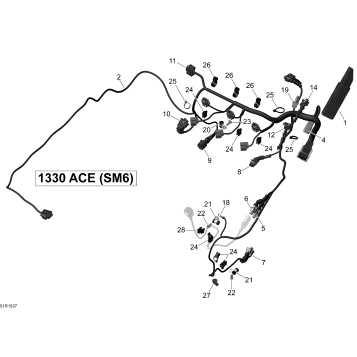 10- Engine Harness And Electronic Module _51R1537