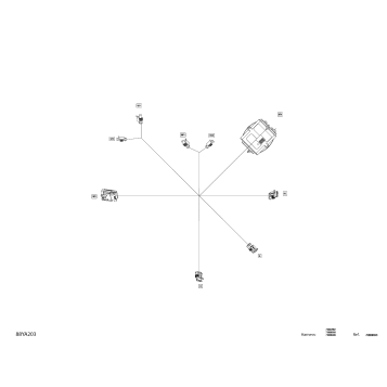 08- Electric - Wiring Harness Box Rear - 710007697 - North America
