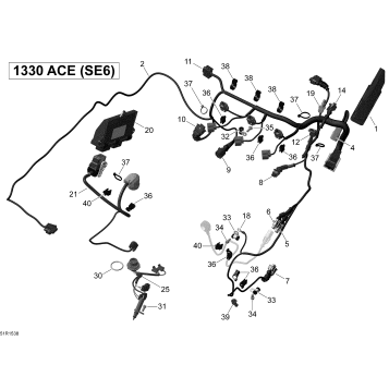 10- Engine Harness And Electronic Module _51R1538