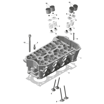 01- ROTAX - Cylinder Head