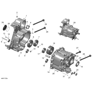 01- Gearbox Housing - SM6