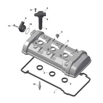 01- ROTAX - Valve Cover