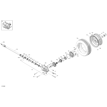 08- Final Drive, Rear Wheel - Propeller Shaft