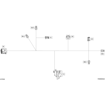 08- Electric - Console Wiring Harness - 710009050