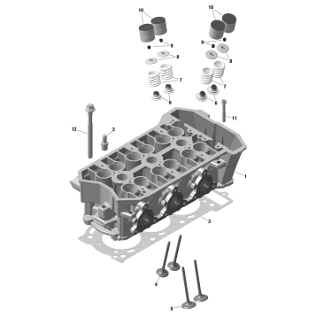 01- ROTAX - Cylinder Head