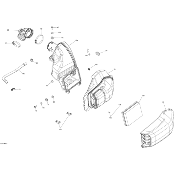 02- Air Intake - Engine - Air Filter / Air Box