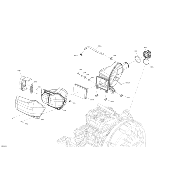 02- Engine - LH Air Intake