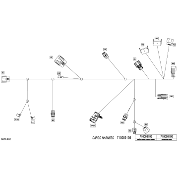 08- Electric - Cargo Harness - 710009196