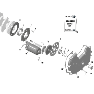 01- ROTAX - E-Starter