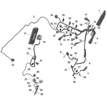 01- ROTAX - Engine Harness And Electronic Module