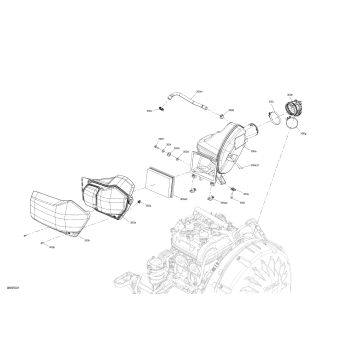 02- Engine - LH Air Intake