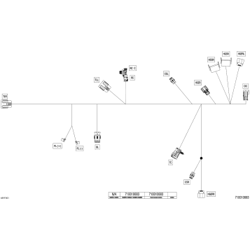 08- Electric - Cargo Wiring Harness - 710010683