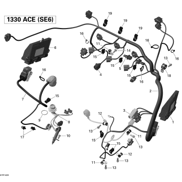 10- Engine Harness And Electronic Module