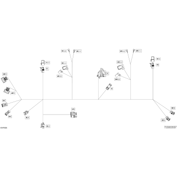 08- Electric - Console Wiring Harness - 710010558