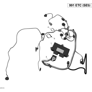 10- Engine Harness And Electronic Module