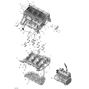 01- Crankcase - All Models