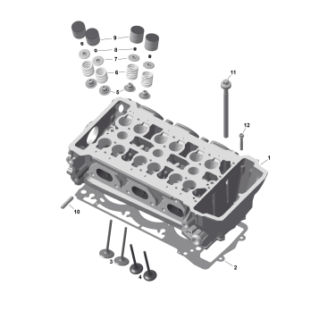 01- ROTAX - Cylinder Head